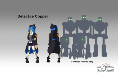 Detective Copper's Concept Art