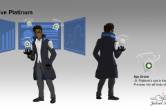 Detective Platinum's Concept Art